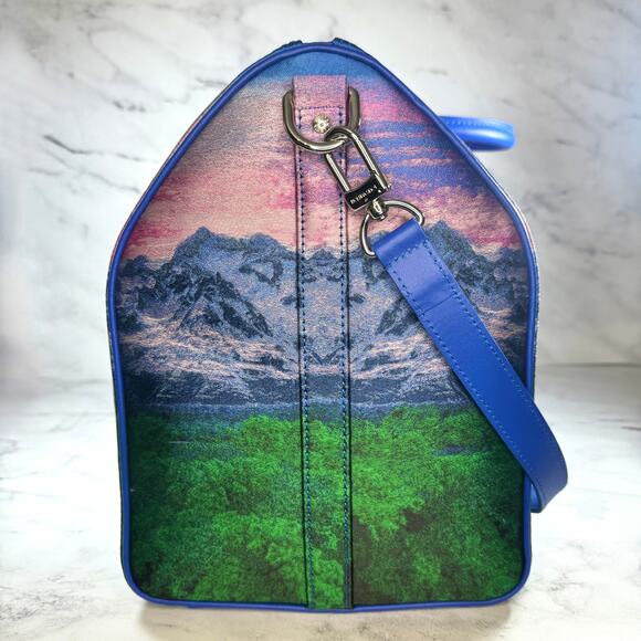 Louis Vuitton Landscape Keepall 50 Bag Bandouliere Virgil Multicolor Jacquard LV - Picture 3 of 16